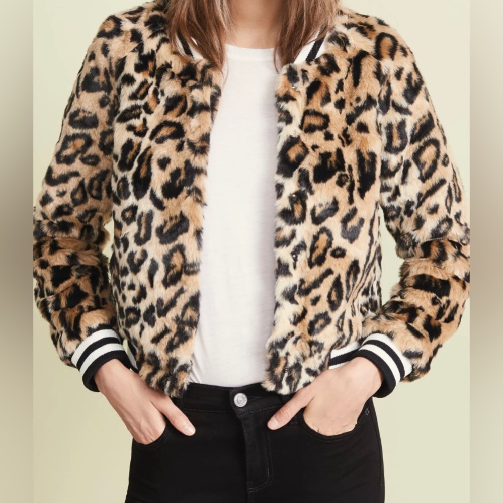 Leopard bomber - Jack by BB Dakota size M